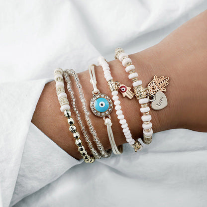 Confezione di braccialetti Hamsa 