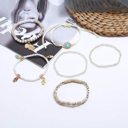 Confezione di braccialetti Hamsa 