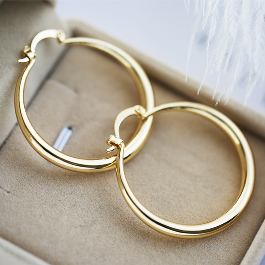 Cerchi d'oro vintage 